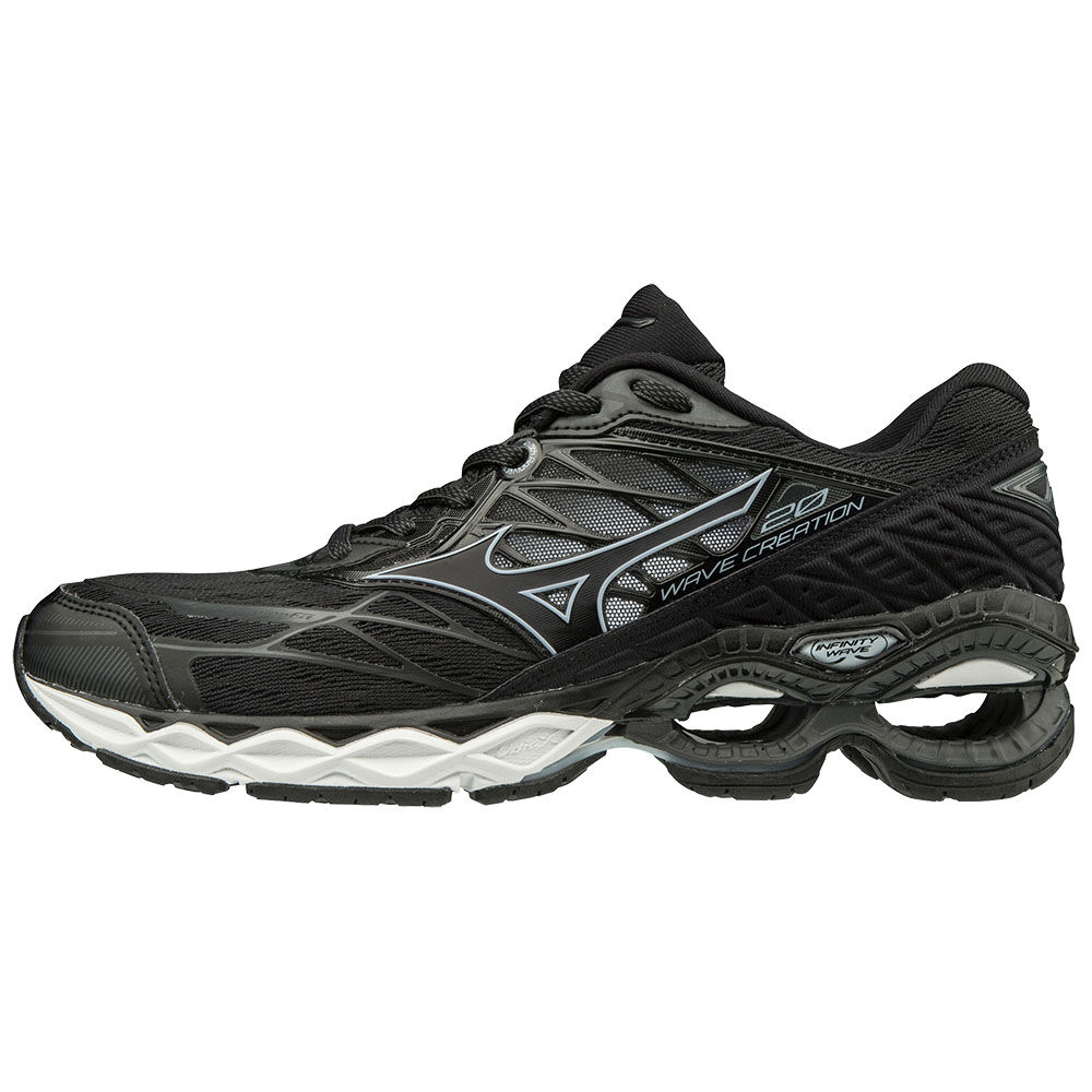 Sapatilhas Running Mizuno WAVE CREATION 20 - Mulher - Pretas/Azuis - GKEFN3724